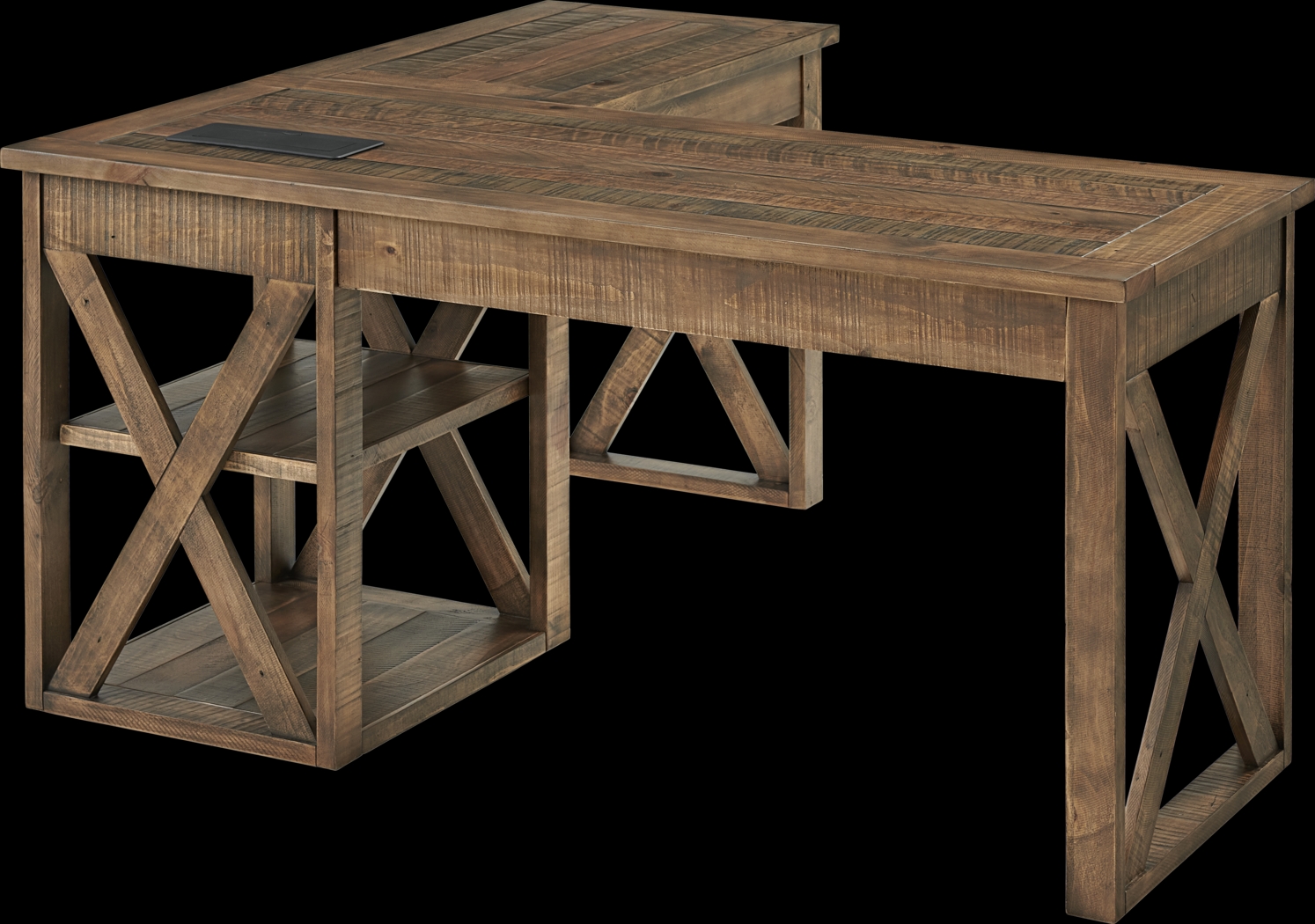 Magowan Brown Desk - Thumbnail - Image 2