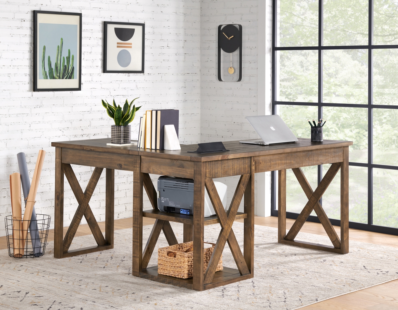 Magowan Brown Desk - Thumbnail - Image 9