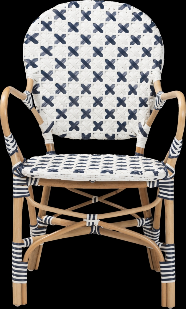 Magritte Blue Arm Chair - Thumbnail - Image 4