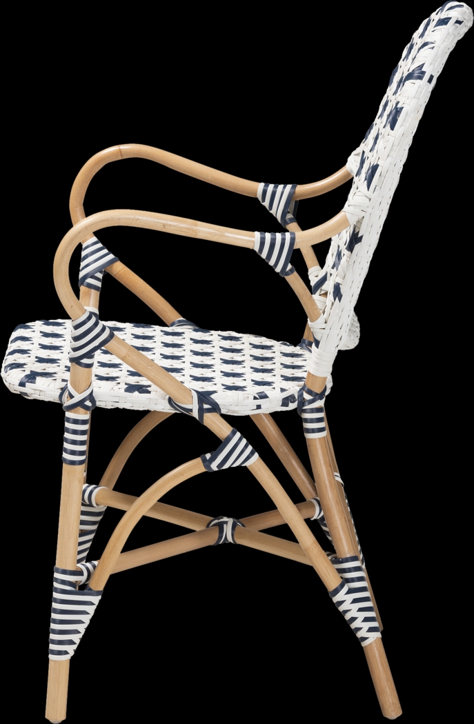 Magritte Blue Arm Chair - Thumbnail - Image 5