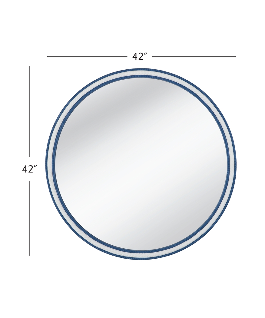 Magruder Blue Mirror - Thumbnail - Image 3