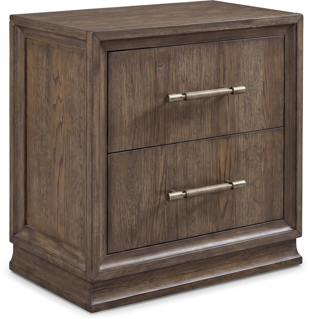 Maguire Brown 5 Pc Queen Upholstered Bedroom - Thumbnail - Image 11