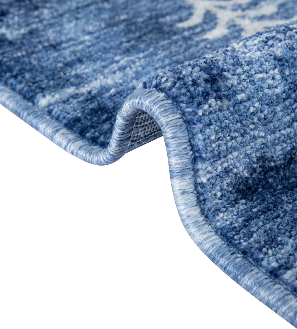 Mahbub Blue 6'1 x 9' Rug - Thumbnail - Image 8