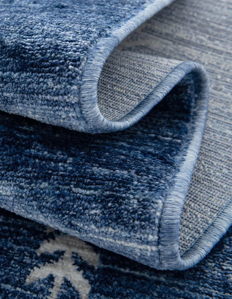Mahbub Blue 7'10 x 10' Rug - Thumbnail - Image 2