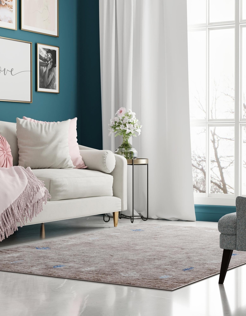 Mahbub Gray 7'10 x 10' Rug - Thumbnail - Image 3