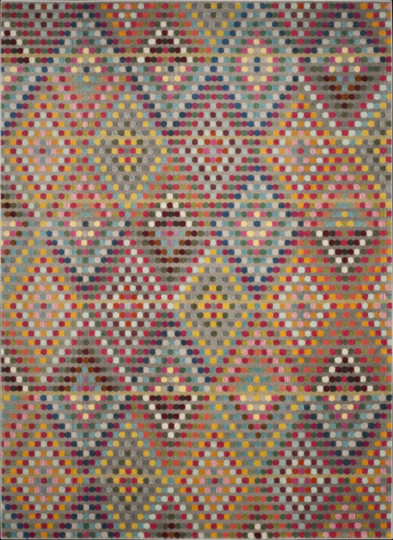 Mahdia Beige 6'7 x 9'2 Rug - Thumbnail - Image 1