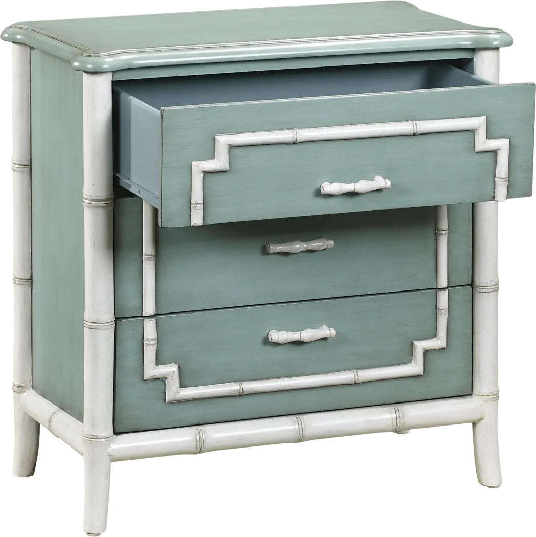 Mahini Seafoam Accent Cabinet - Thumbnail - Image 2