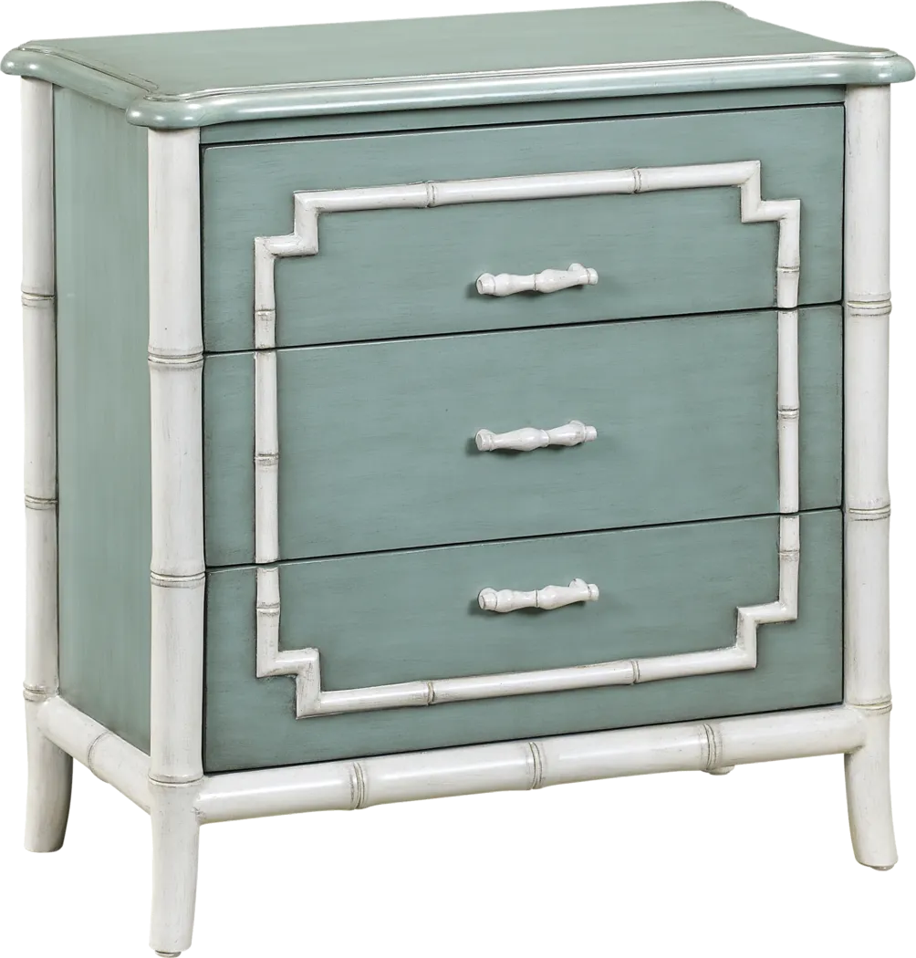 Mahini Seafoam Accent Cabinet - Thumbnail - Image 3