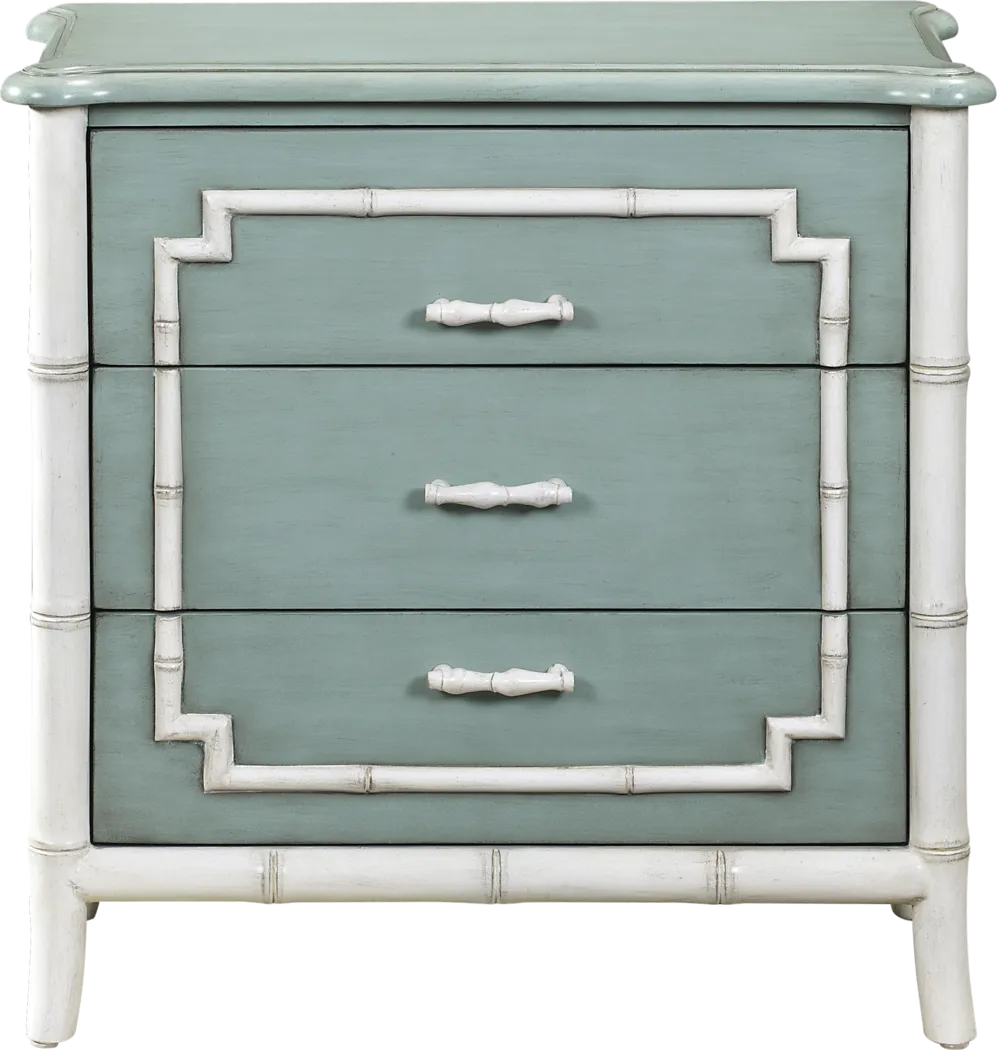 Mahini Seafoam Accent Cabinet - Thumbnail - Image 1