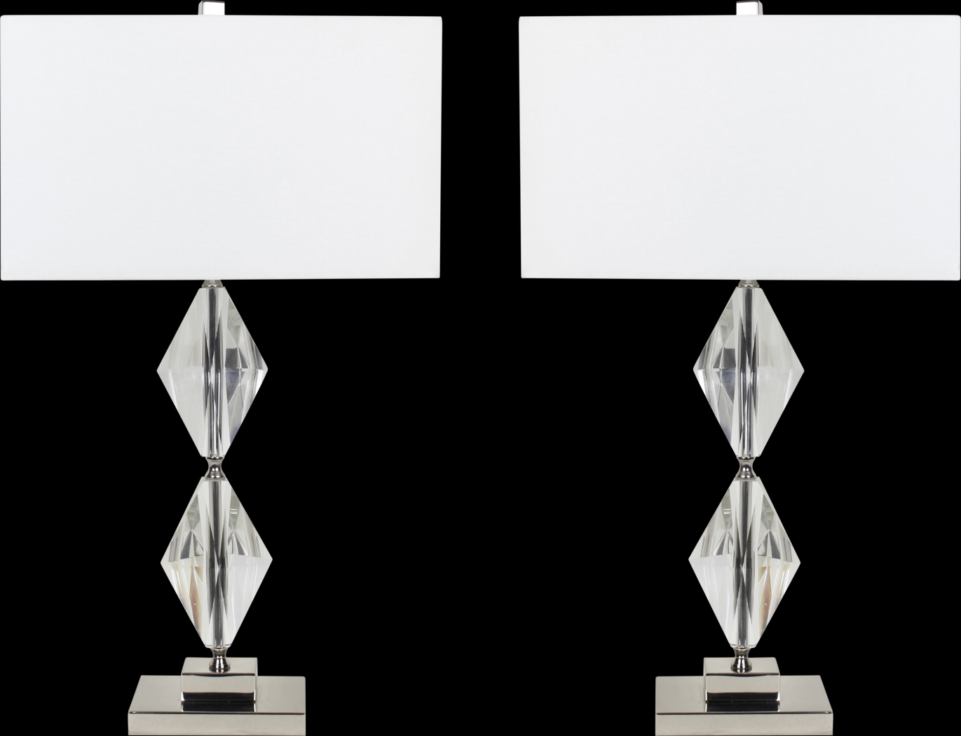 Mahler Place Gray 2 Pc Table Lamp Set - Thumbnail - Image 1