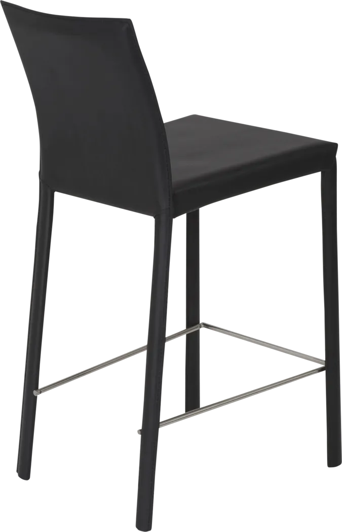 Mahlum Black Counter Stool, Set of 2 - Thumbnail - Image 2