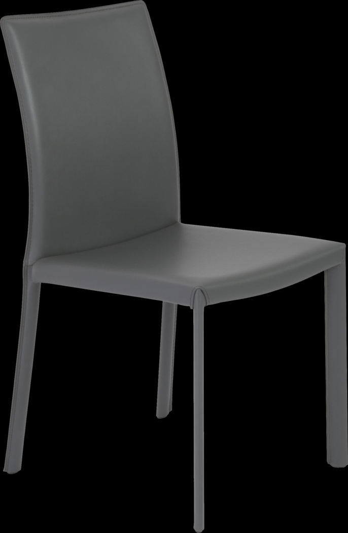 Mahlum Gray Dining Chair, Set of 2 - Thumbnail - Image 4