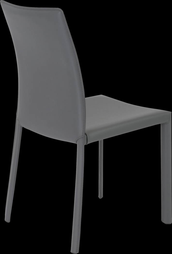 Mahlum Gray Dining Chair, Set of 2 - Thumbnail - Image 6