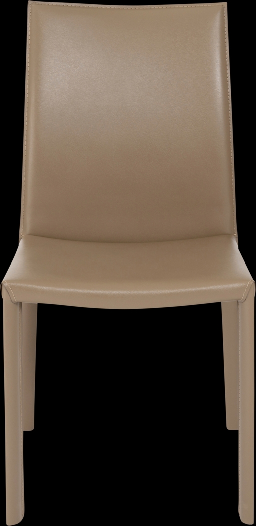 Mahlum Taupe Dining Chair, Set of 2 - Thumbnail - Image 4