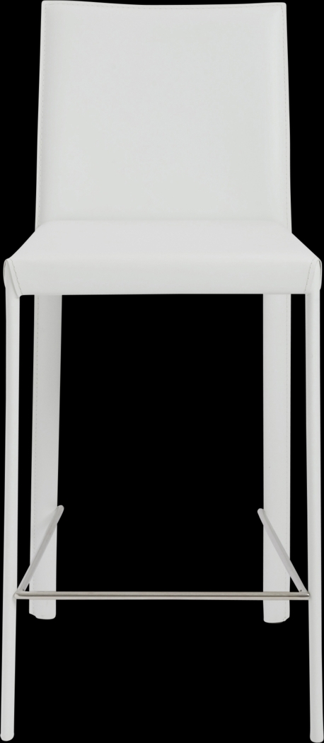 Mahlum White Counter Stool, Set of 2 - Thumbnail - Image 5