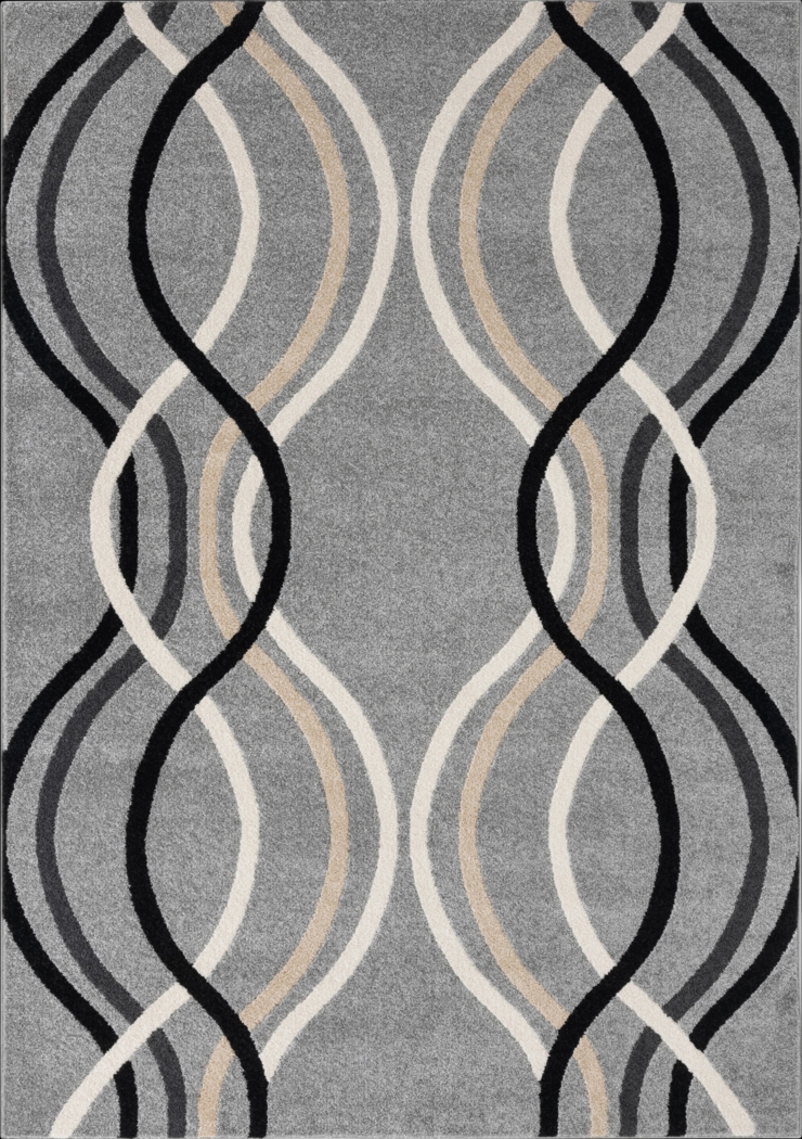 Mahonia Gray 5' x 7' Rug - Thumbnail - Image 1