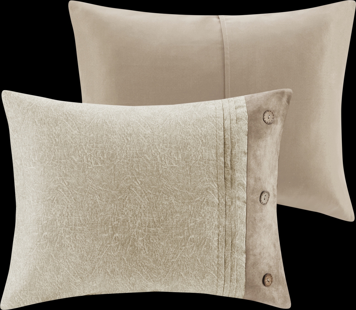 Maiar Tan 7 Pc California King Comforter Set - Thumbnail - Image 4