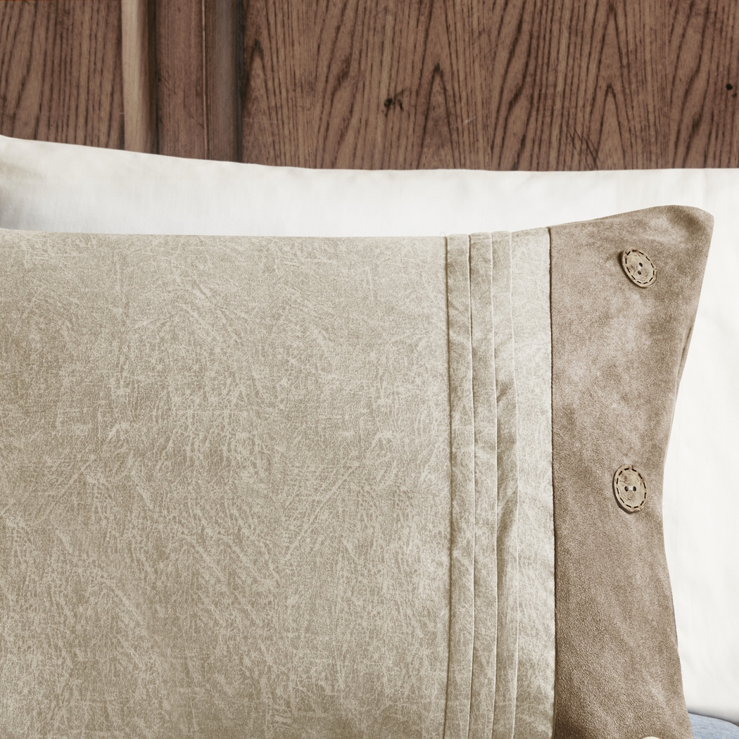 Maiar Tan 7 Pc Queen Comforter Set - Thumbnail - Image 6