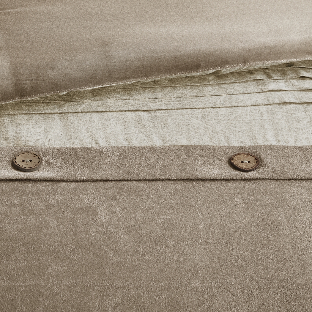 Maiar Tan 7 Pc Queen Comforter Set - Thumbnail - Image 8