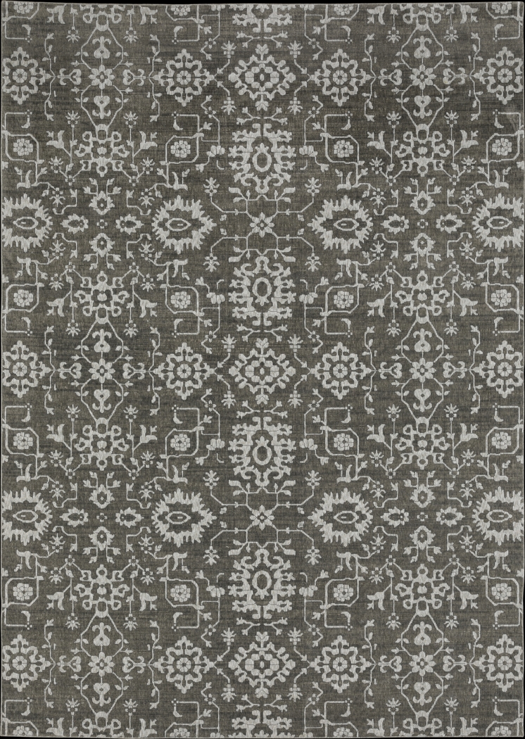 Maibe Dark Gray 5'3 x 7'6 Rug - Thumbnail - Image 1