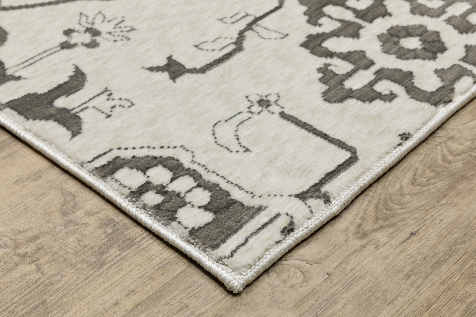 Maibe Ivory 7'10 x 10'10 Rug - Thumbnail - Image 2