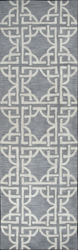 Maico Blue 2'6 x 8' Runner Rug - Thumbnail - Image 1