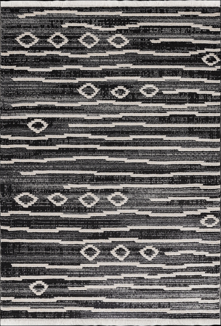 Maidbo Black 5'7 x 7'7 Rug - Thumbnail - Image 1