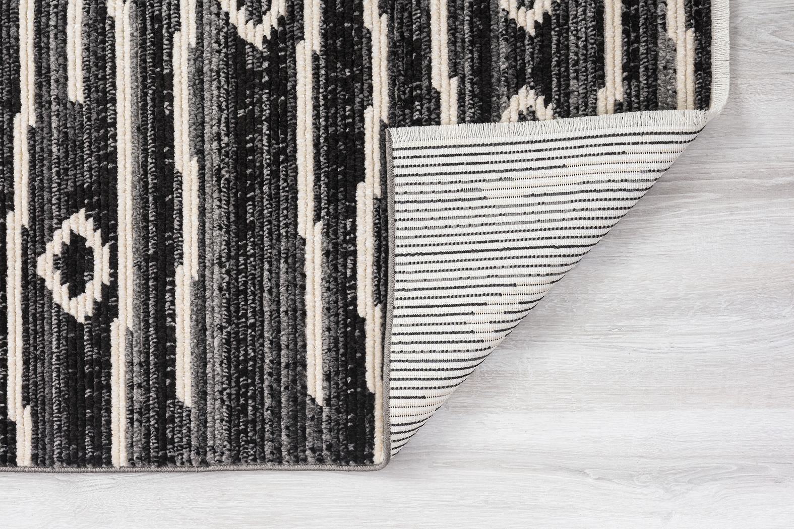 Maidbo Black 7'10 x 10'1 Rug - Thumbnail - Image 9