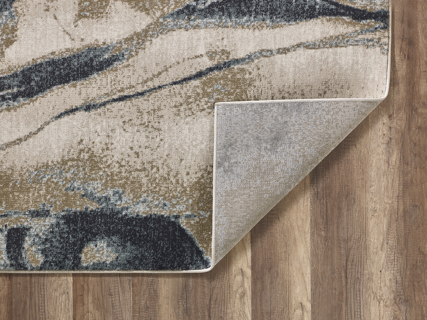 Maidrose Ivory/Blue 5'3 x 7'7 Rug - Thumbnail - Image 5