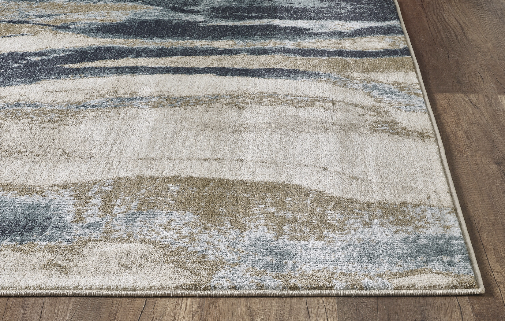 Maidrose Ivory/Blue 7'10 x 9'10 Rug - Thumbnail - Image 3