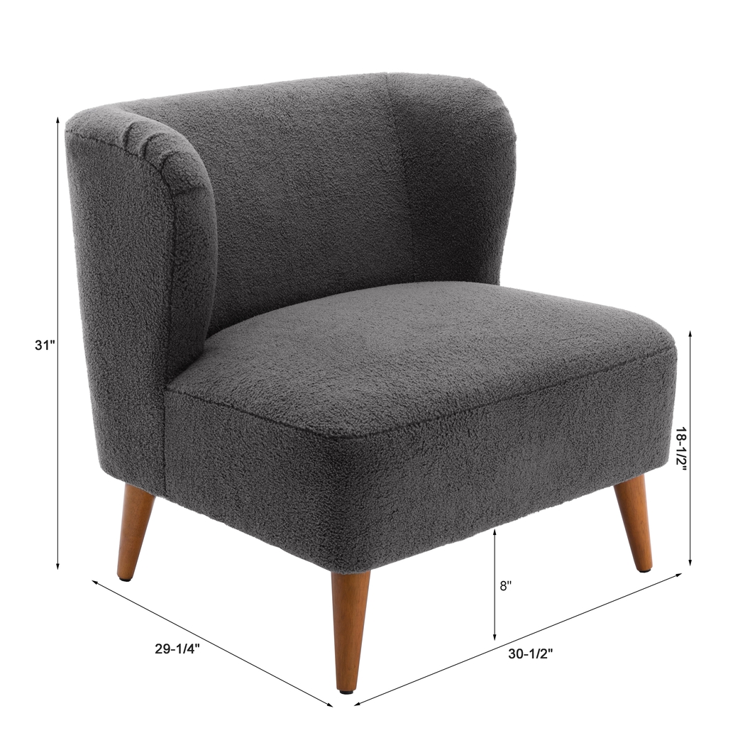 Maier Gray Accent Chair - Thumbnail - Image 16