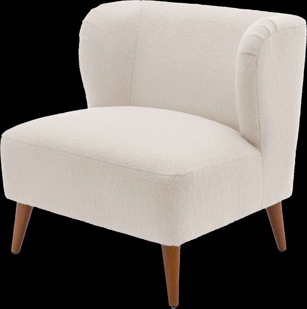Maier White Accent Chair - Thumbnail - Image 7