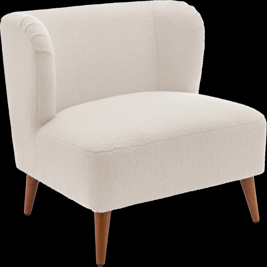 Maier White Accent Chair - Thumbnail - Image 1