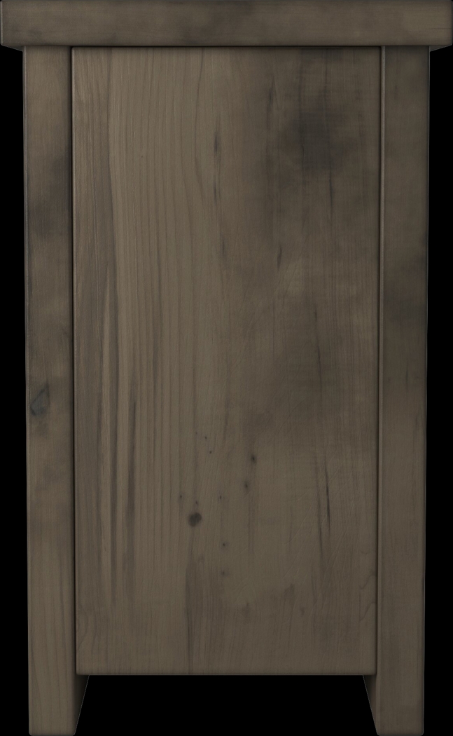 Maikle Brown Chairside Table - Thumbnail - Image 7