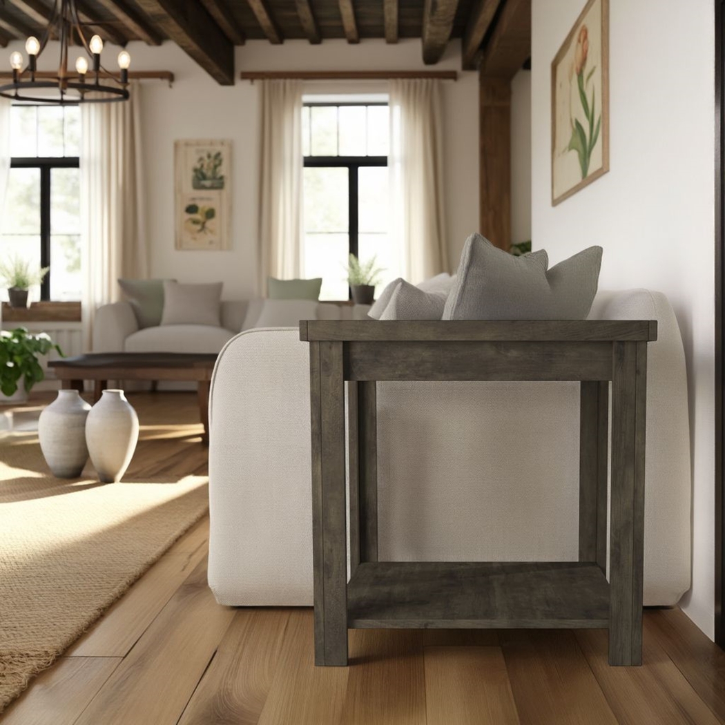 Maikle Brown End Table - Thumbnail - Image 5