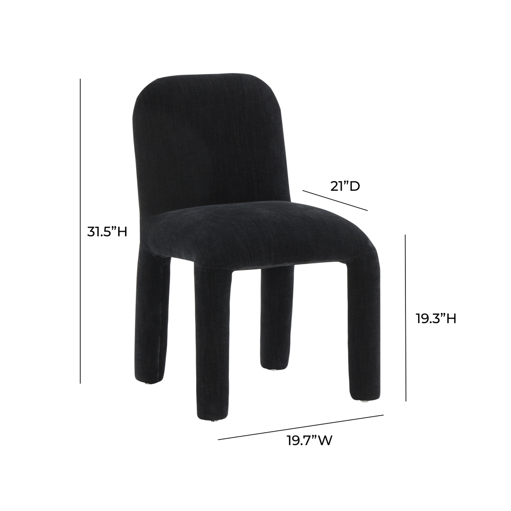 Mainmast Black Side Chair - Thumbnail - Image 8