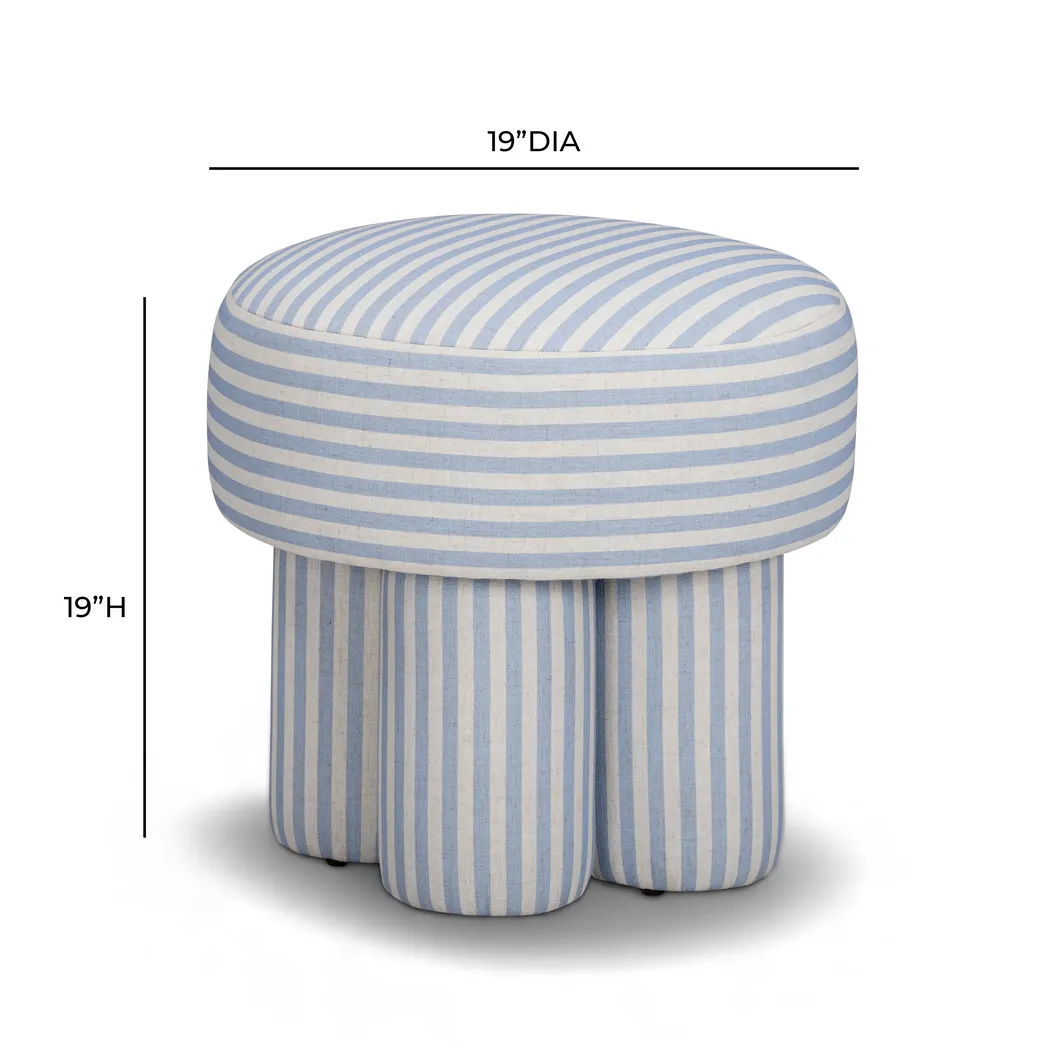Maion Blue Stool - Thumbnail - Image 5