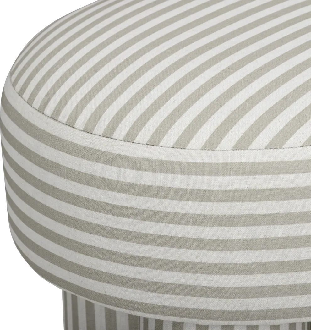 Maion Linen Stool - Thumbnail - Image 4