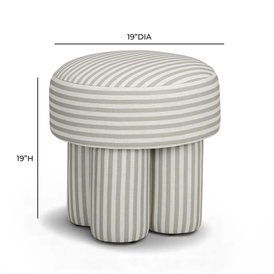 Maion Linen Stool - Thumbnail - Image 6