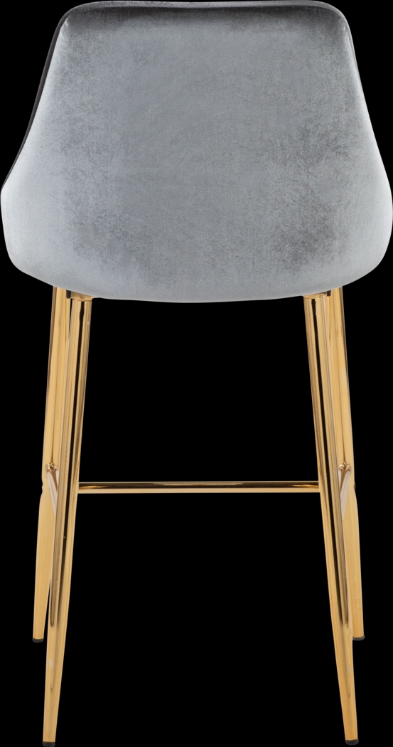 Mairie Blue Counter Height Stool, Set of 2 - Thumbnail - Image 5