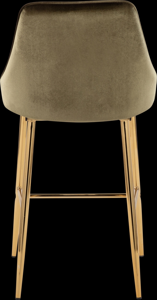 Mairie II Green Counter Height Stool, Set of 2 - Thumbnail - Image 5