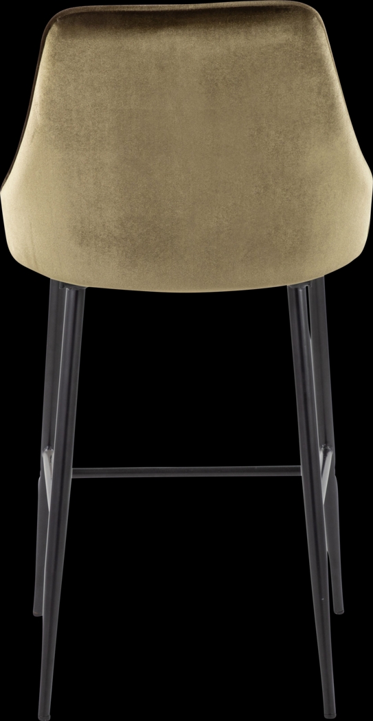 Mairie III Green Counter Height Stool, Set of 2 - Thumbnail - Image 6