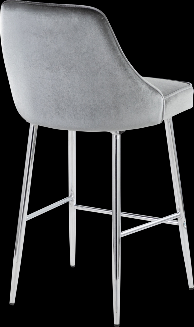 Mairie IV Blue Counter Height Stool, Set of 2 - Thumbnail - Image 5