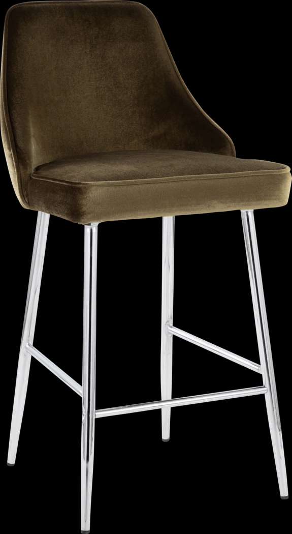 Mairie IV Green Counter Height Stool, Set of 2 - Thumbnail - Image 3