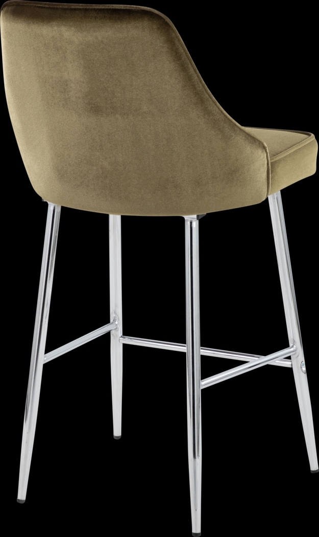 Mairie IV Green Counter Height Stool, Set of 2 - Thumbnail - Image 5