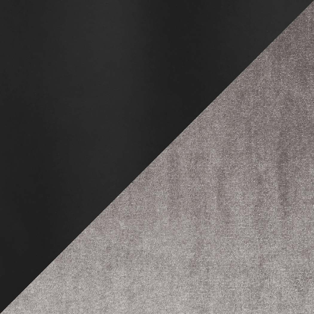 Mairie Silver Plush Black Metal Counter Height Stool, Set of 2 - Thumbnail - Image 5