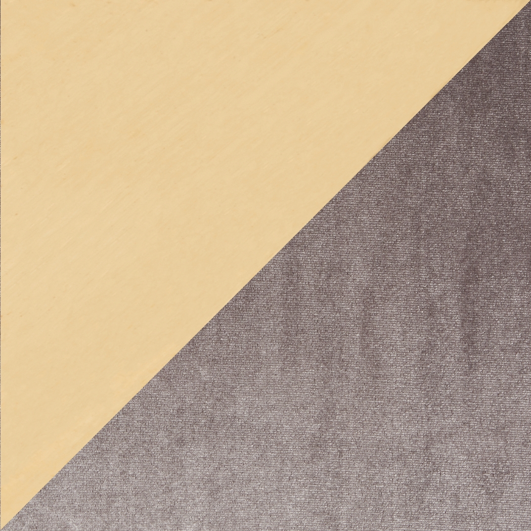 Mairie Silver Plush Gold Metal Counter Height Stool, Set of 2 - Thumbnail - Image 5