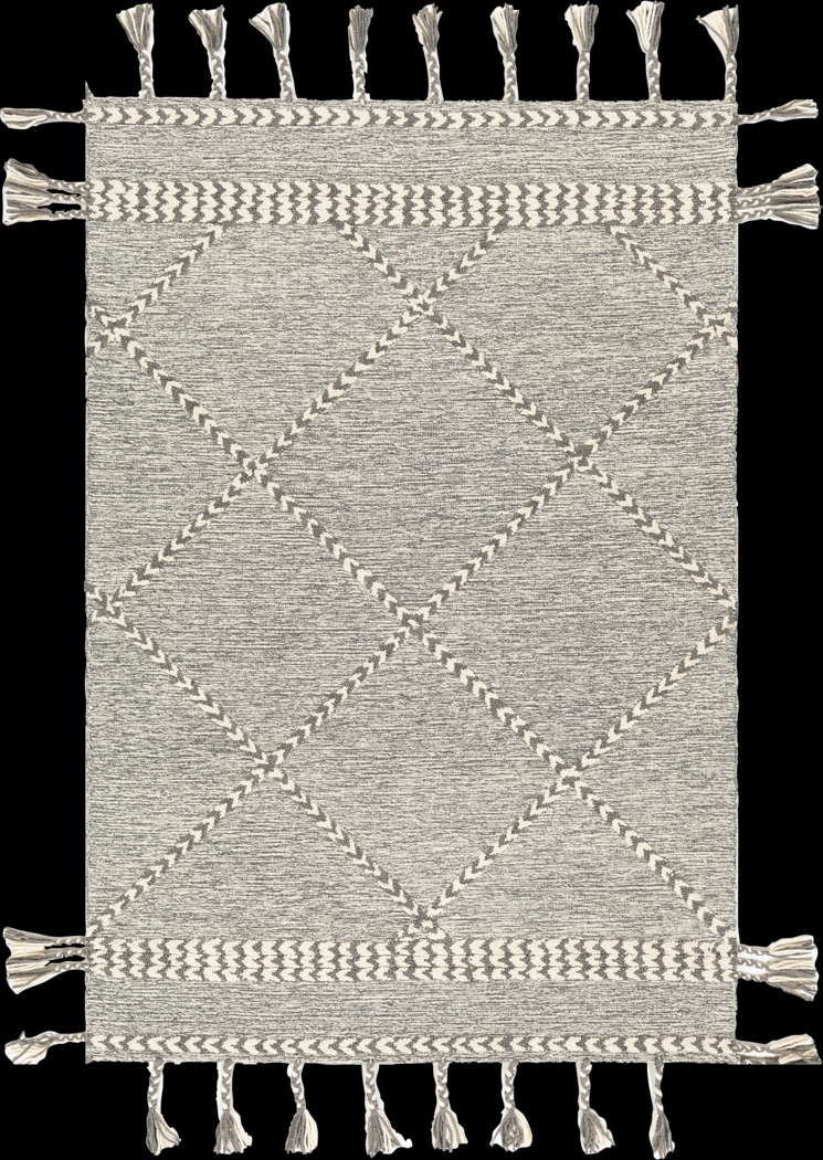 Maisyn Gray 8' x 10' Rug - Thumbnail - Image 1