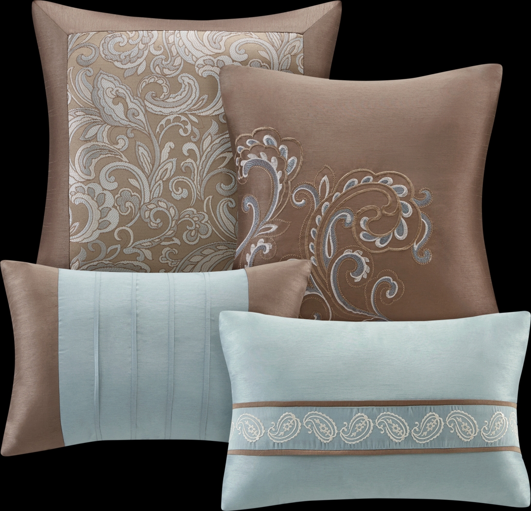 Maitha Blue 24 Pc Queen Room in a Bag - Thumbnail - Image 8