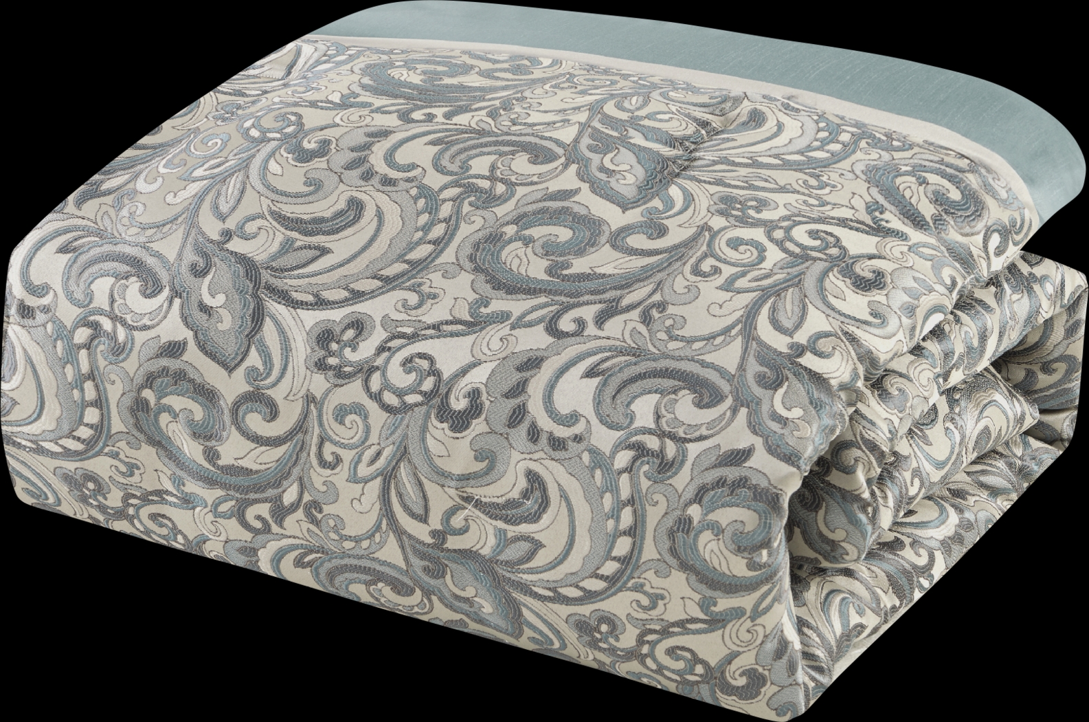 Maitha Teal 24 Pc California King Room in a Bag - Thumbnail - Image 5